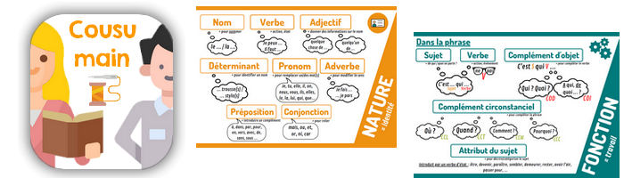 Grammaire affichages natures fonctions Classe à deux